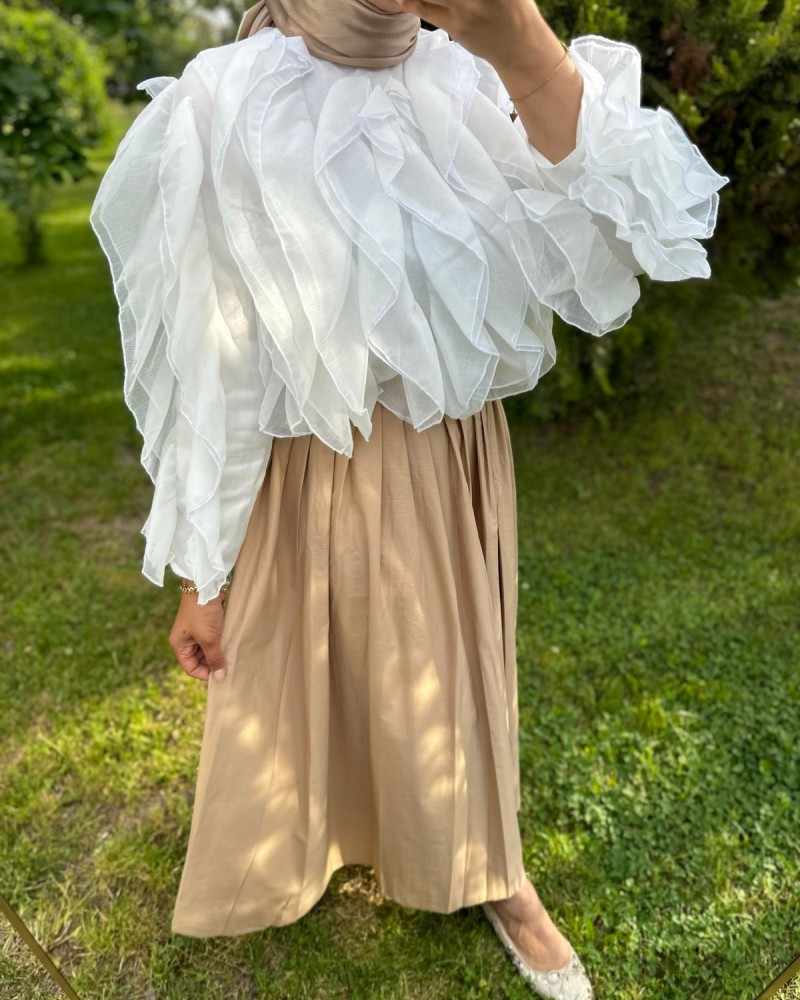 FIRFIRLI TÜL GÖMLEK