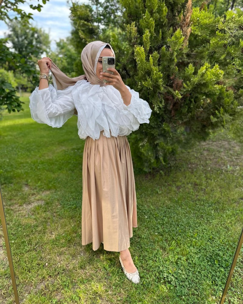 FIRFIRLI TÜL GÖMLEK