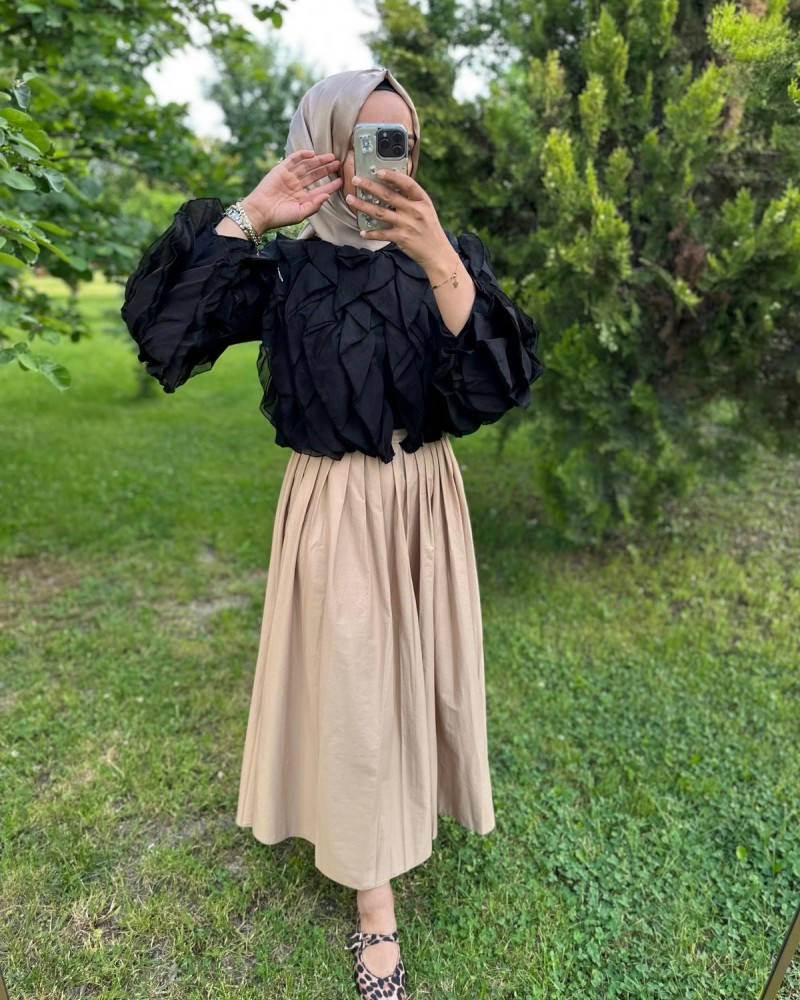 FIRFIRLI TÜL GÖMLEK