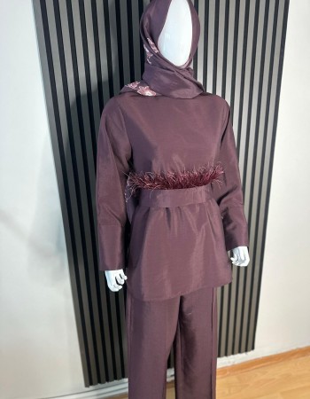 BELDEN TÜYLÜ İKİLİ TAKIM