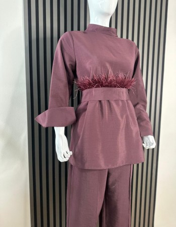 BELDEN TÜYLÜ İKİLİ TAKIM