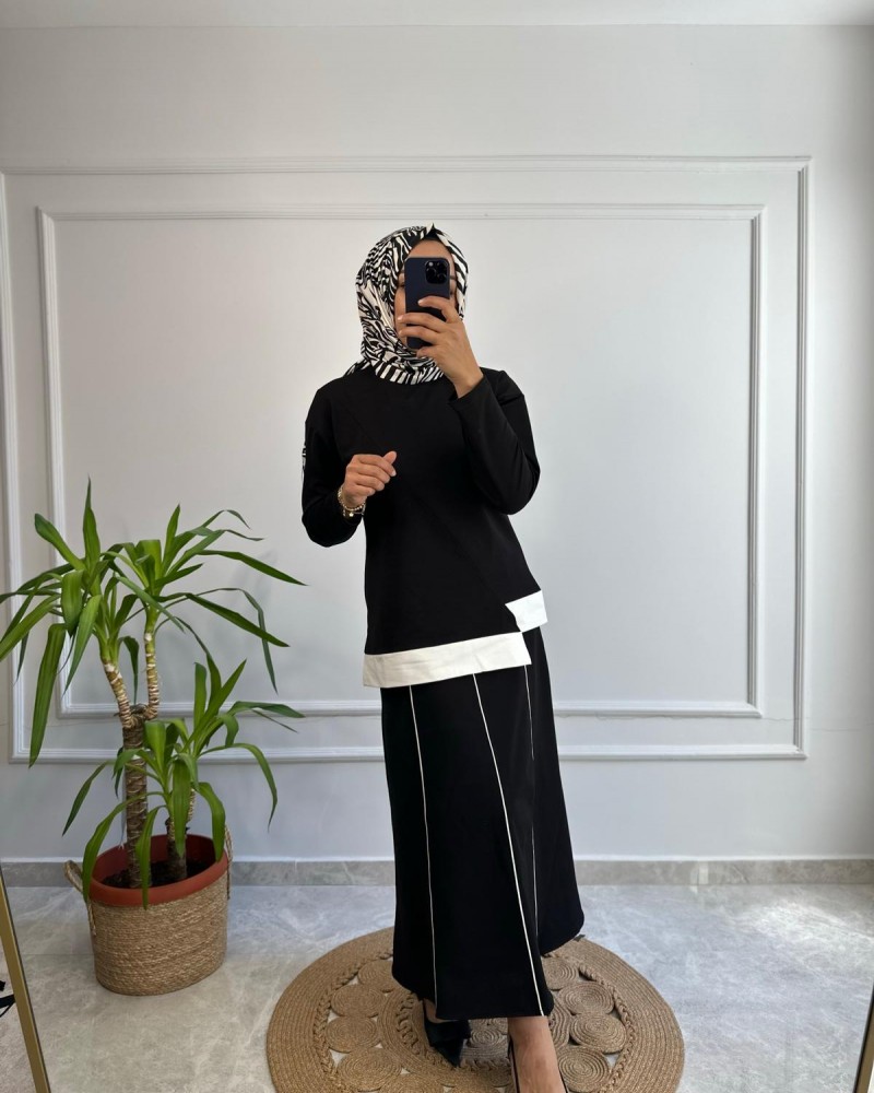 ASİMETRİK KESİM ETEKLİ TAKIM