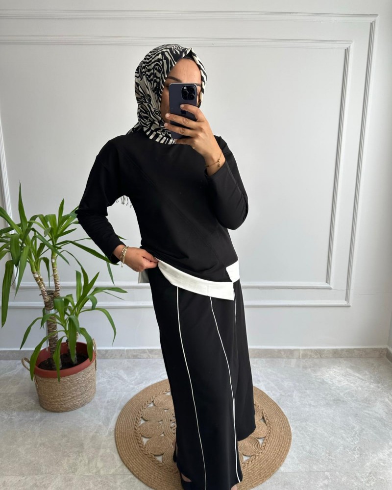 ASİMETRİK KESİM ETEKLİ TAKIM