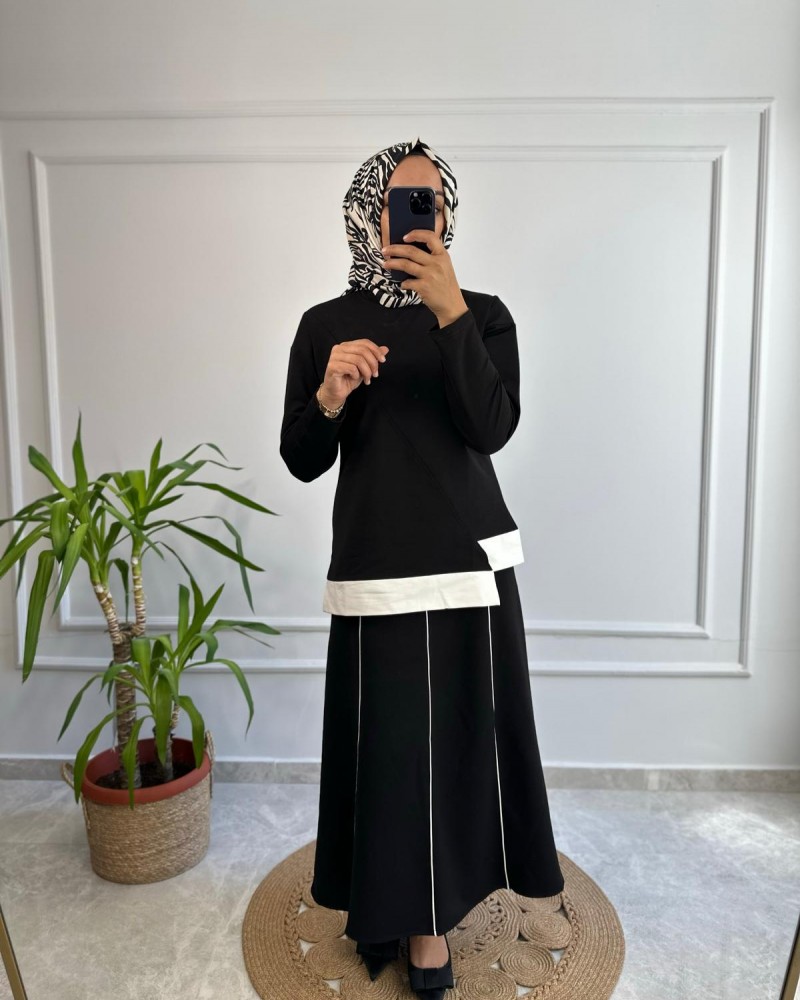 ASİMETRİK KESİM ETEKLİ TAKIM