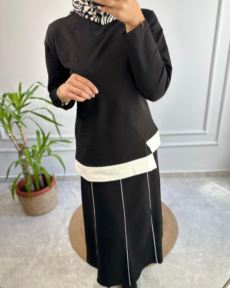 ASİMETRİK KESİM ETEKLİ TAKIM