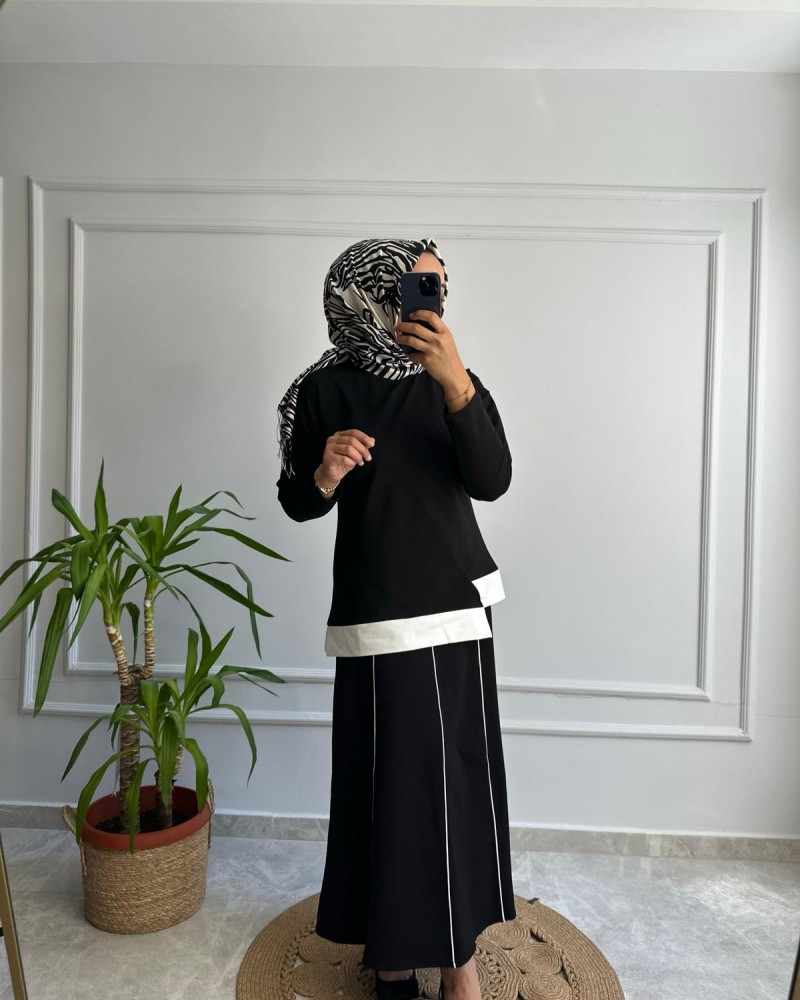 ASİMETRİK KESİM ETEKLİ TAKIM